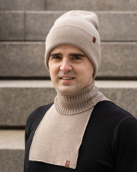 Men's Knit Dickie Neck Warmer Merino
