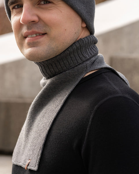 Men's Knit Dickie Neck Warmer Merino