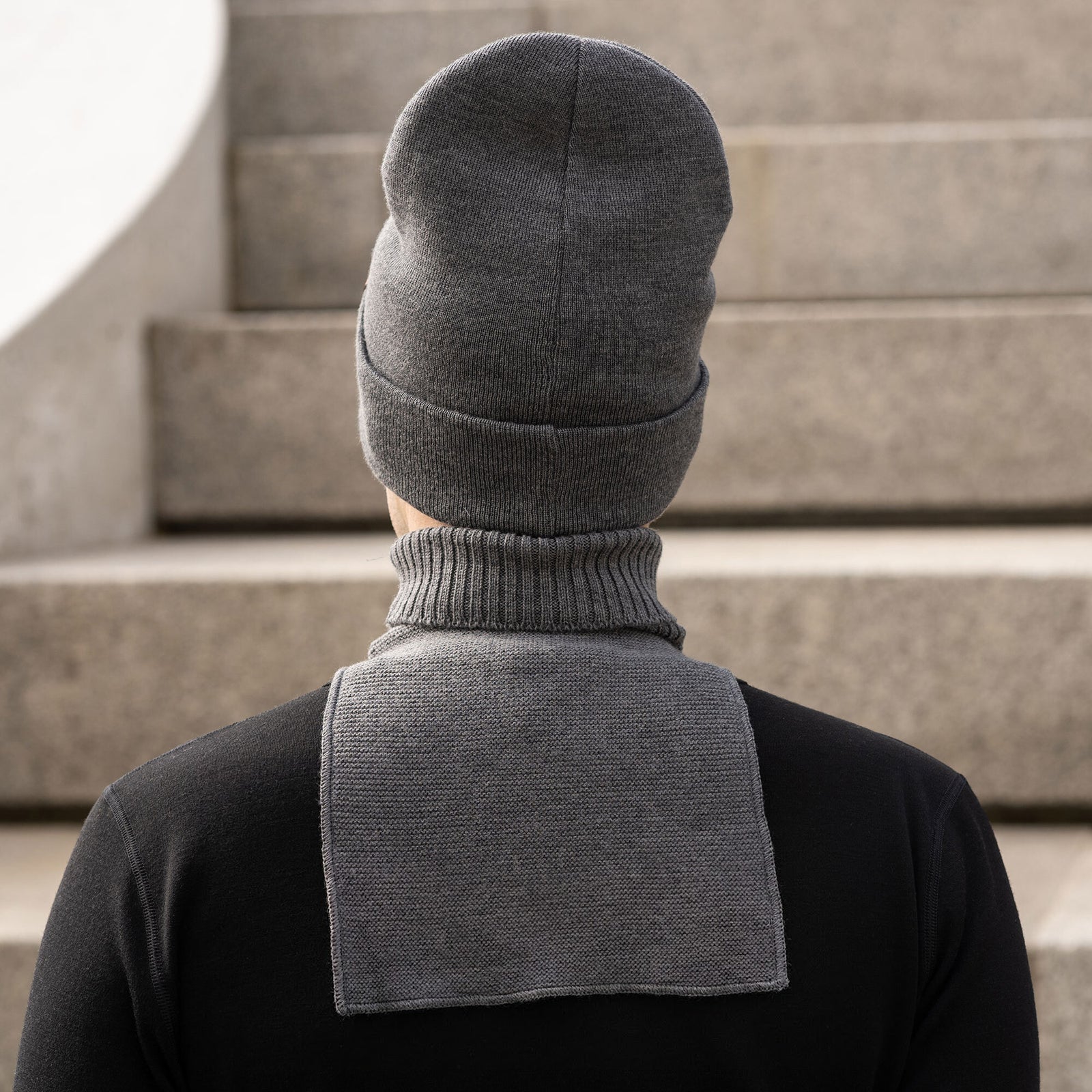 Men's Knit Dickie Neck Warmer Merino