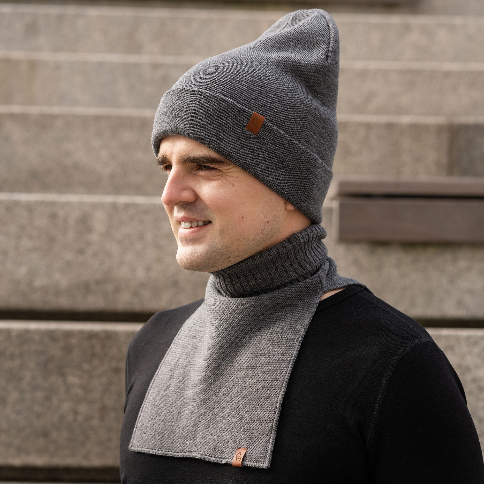 Merino Wool Mock Dickie for Men ❤️ menique - MENIQUE