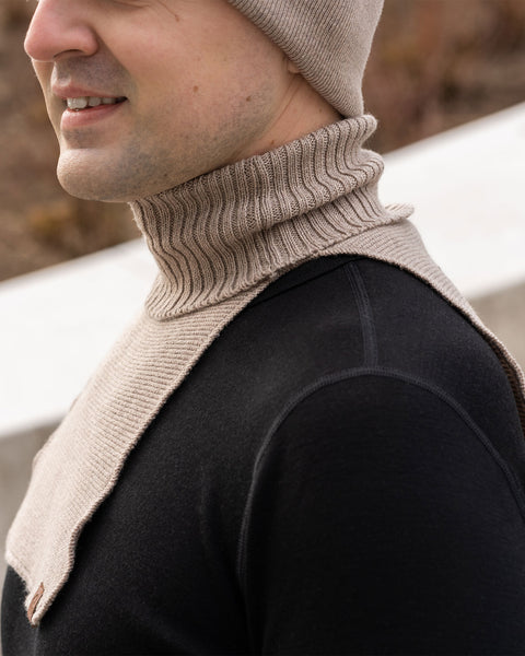 Men's Knit Dickie Neck Warmer Merino
