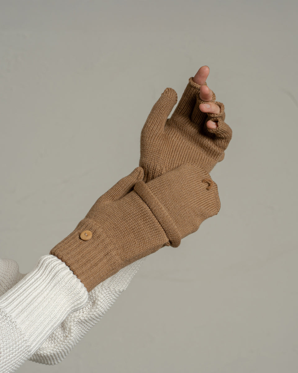 handschuhe mittens Women's Knit Convertible Gloves Merino