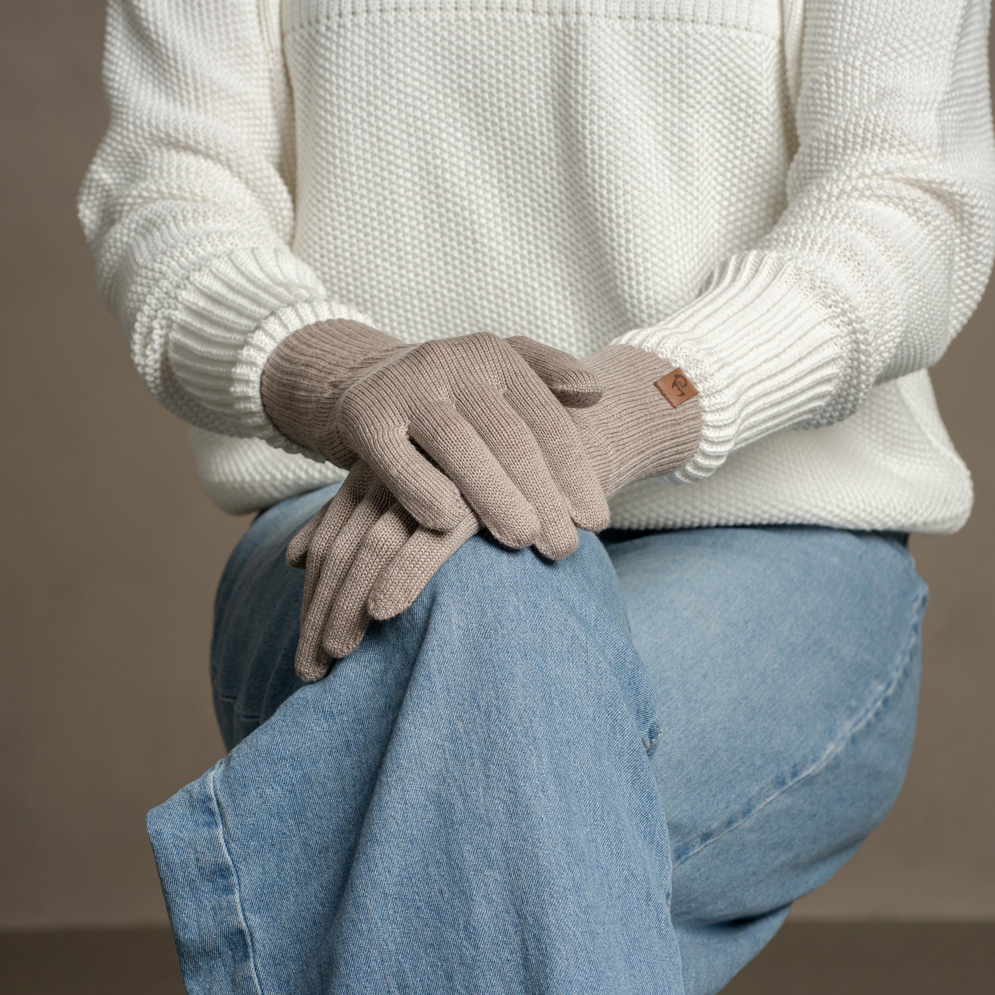 Merino Wool Knit Gloves for Women ❤️ menique - MENIQUE