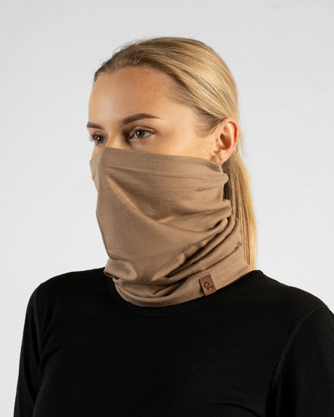 Women's Merino Wool Long Neck Gaiter