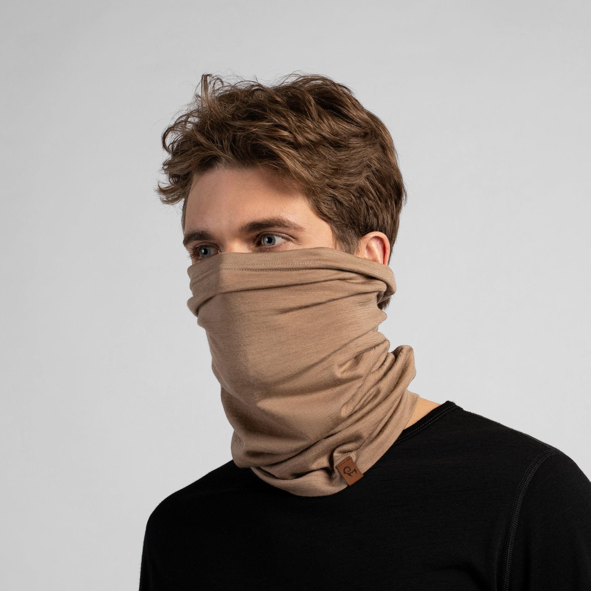 100% Merino Wool Long Neck Gaiter For Men ❤️ menique - MENIQUE