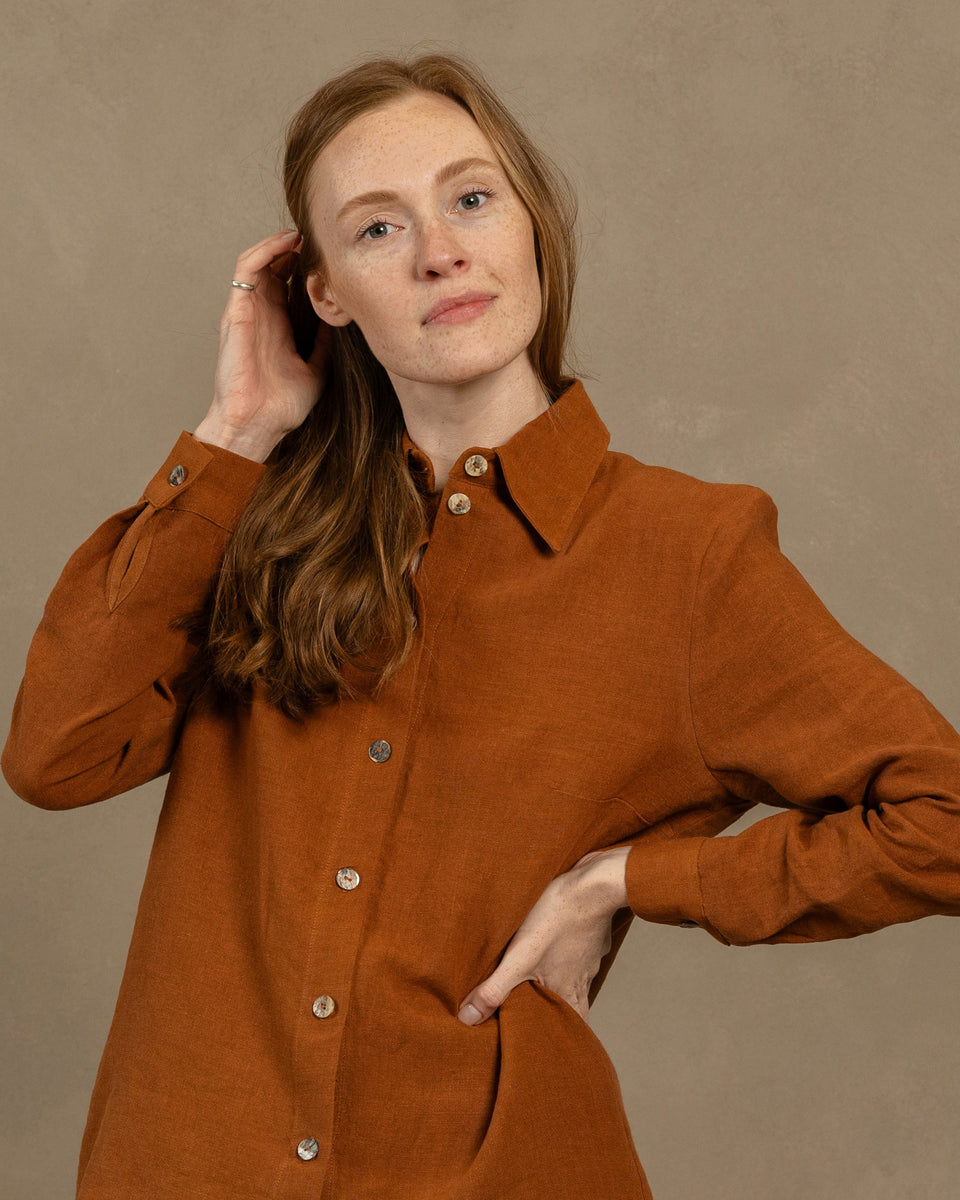 brown long sleeve dress shirt NOLDARES Mens Casual Button Up Shirts Long Sleeve Free Untucked Dress Shirts Formal Business Shirt(Brown,L)