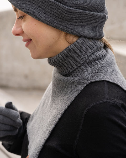 Women's Knit Dickie Neck Warmer Merino