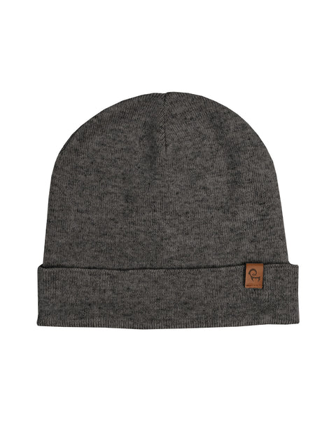 Men&#39;s Knit Beanie Merino &amp; Cashmere Dark Gray