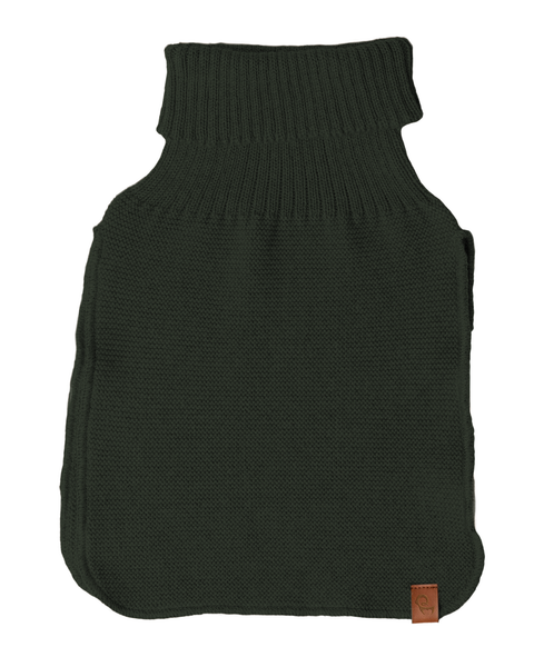 Women&#39;s Dickie Neck Warmer Knitted Merino dark green