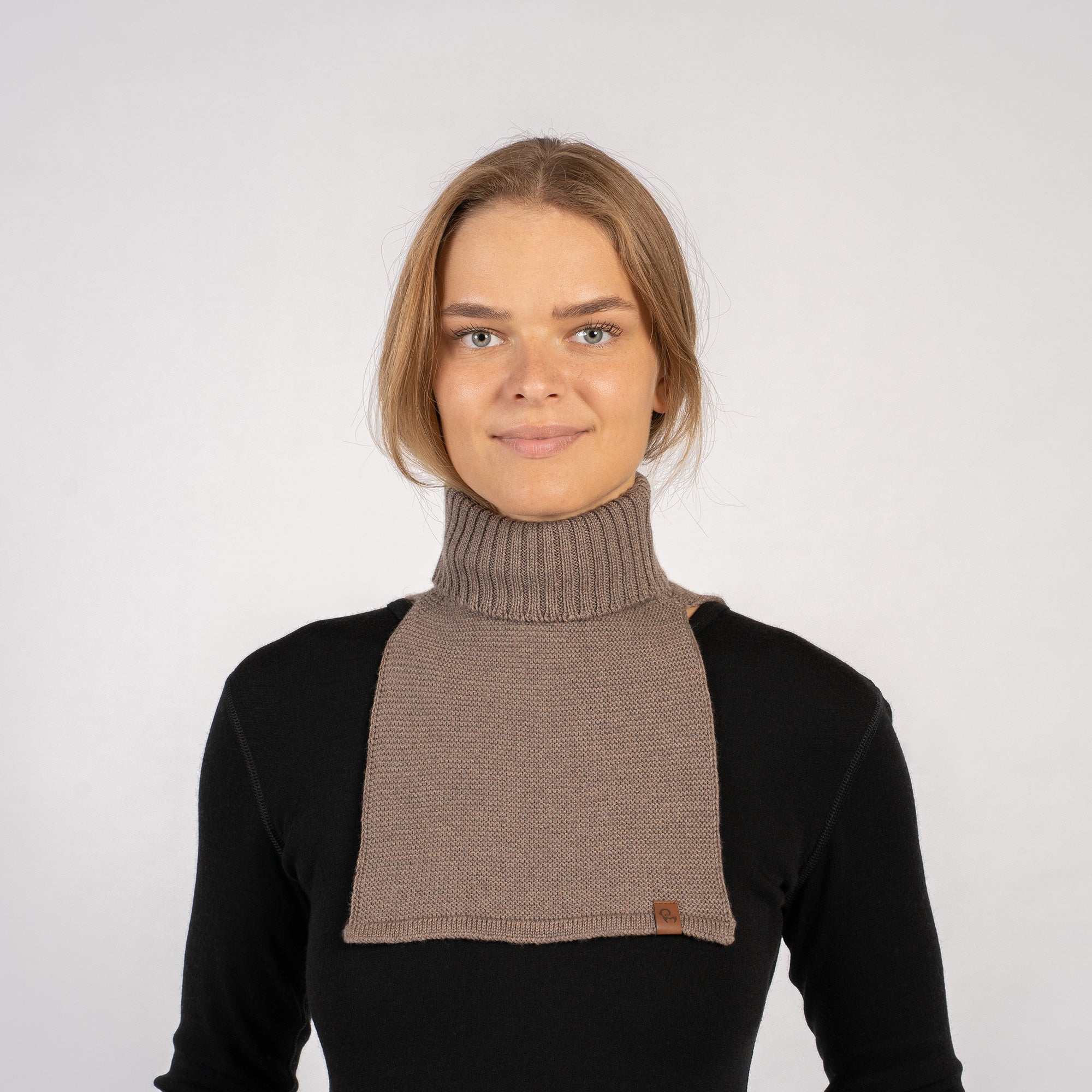 新品　BRIEFING CE WARM NECK LOGO HIGHNECK HOL MEN'S STITCH LOGO FAKE LAYERED HIGHNECK（ホリデーメンズ