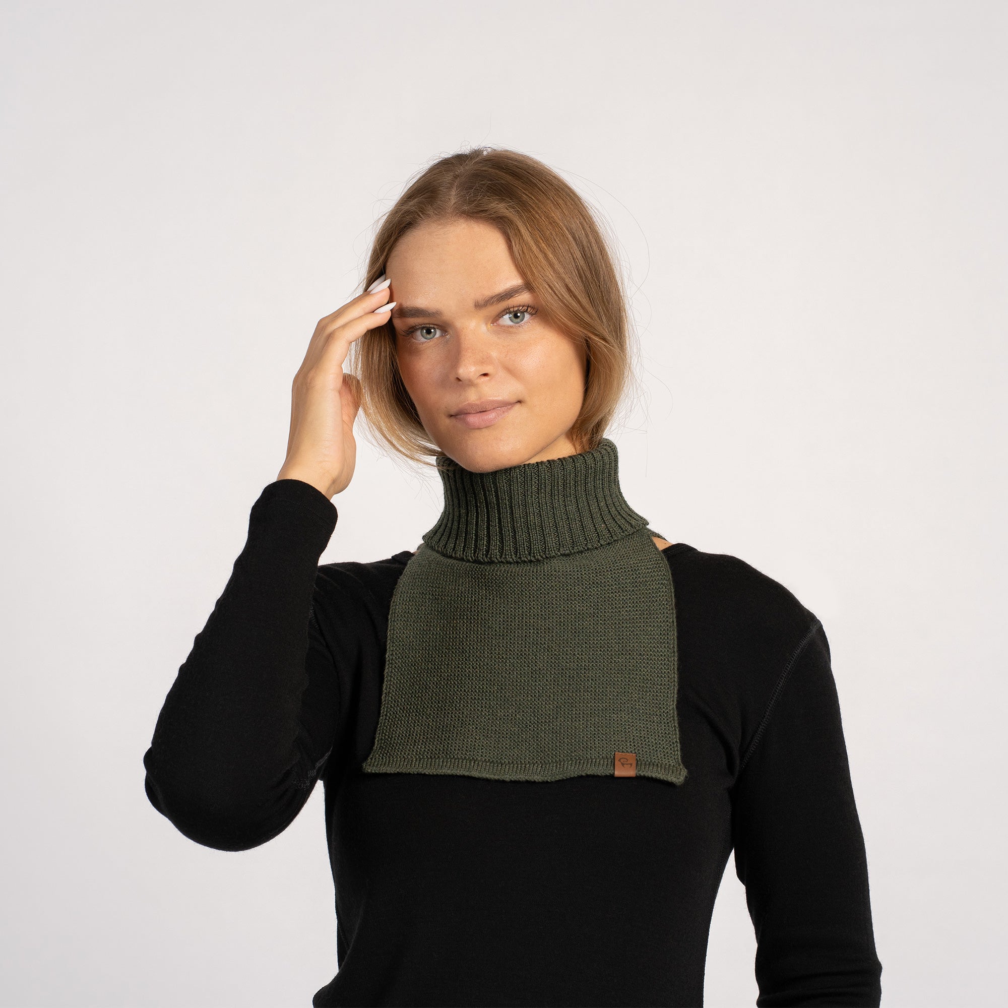 Merino Wool Mock Dickie for Women ❤️ menique