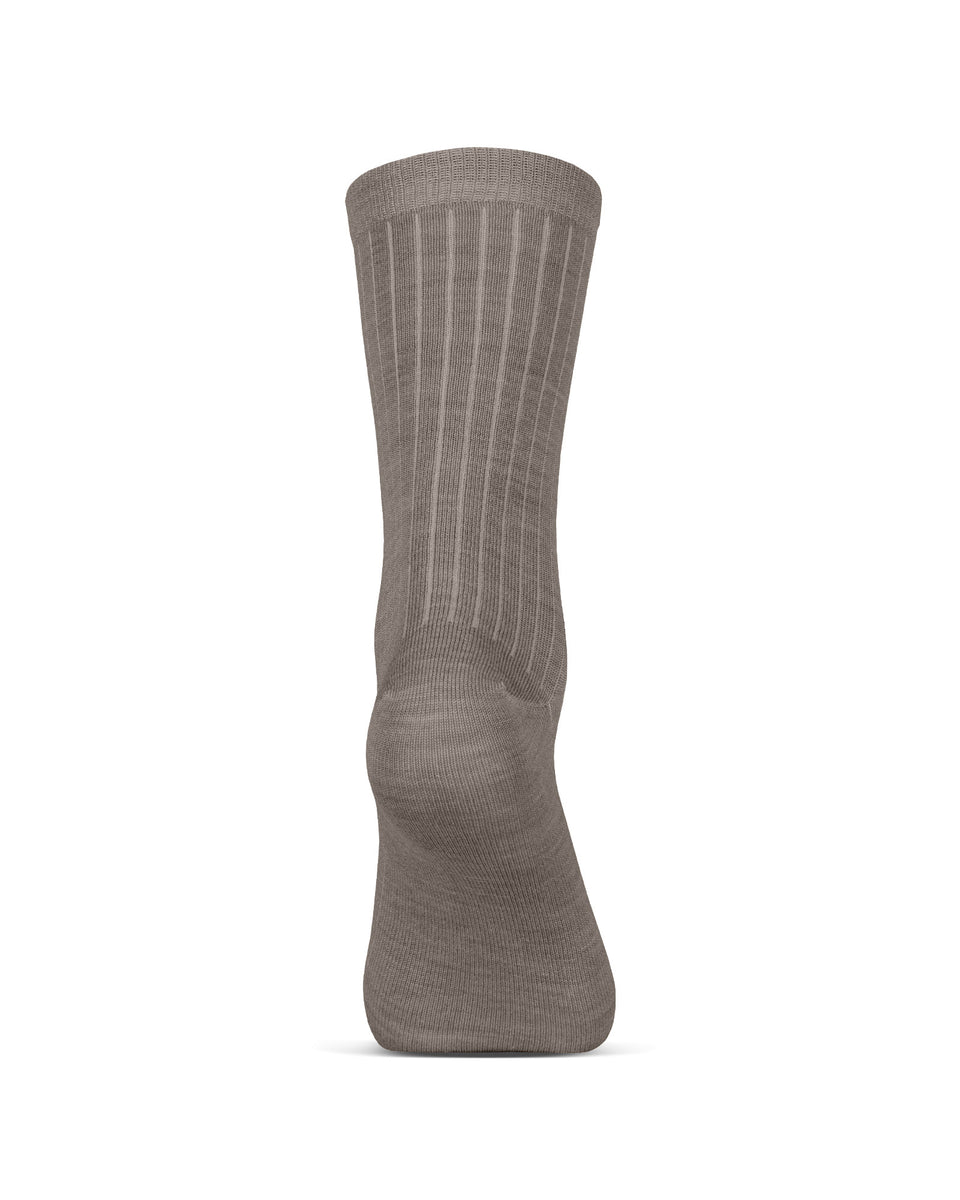 women's thin wool dress socks Women's Breathable Socks - Lightweight Socks For Summer - Merino Machine Washable Socks - One Size - Light Gray