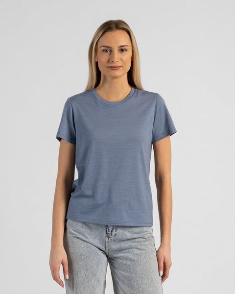 Women's Merino Regular Fit Crew Neck Tee