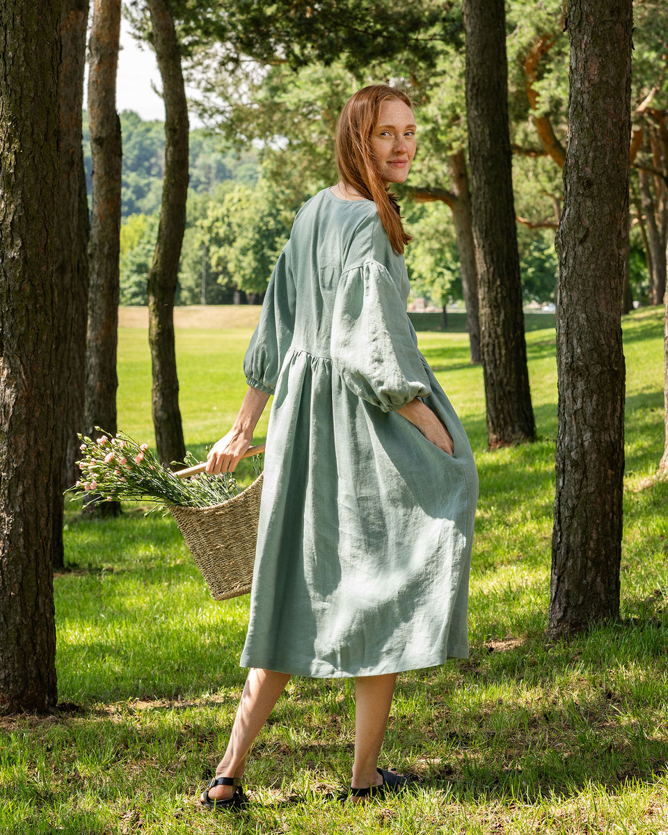 green emerald velvet dress Kalisa Evening Cocktail Off-Shoulder Silk Mini Dress with Puff Sleeves Mint Green / Xs main image 0