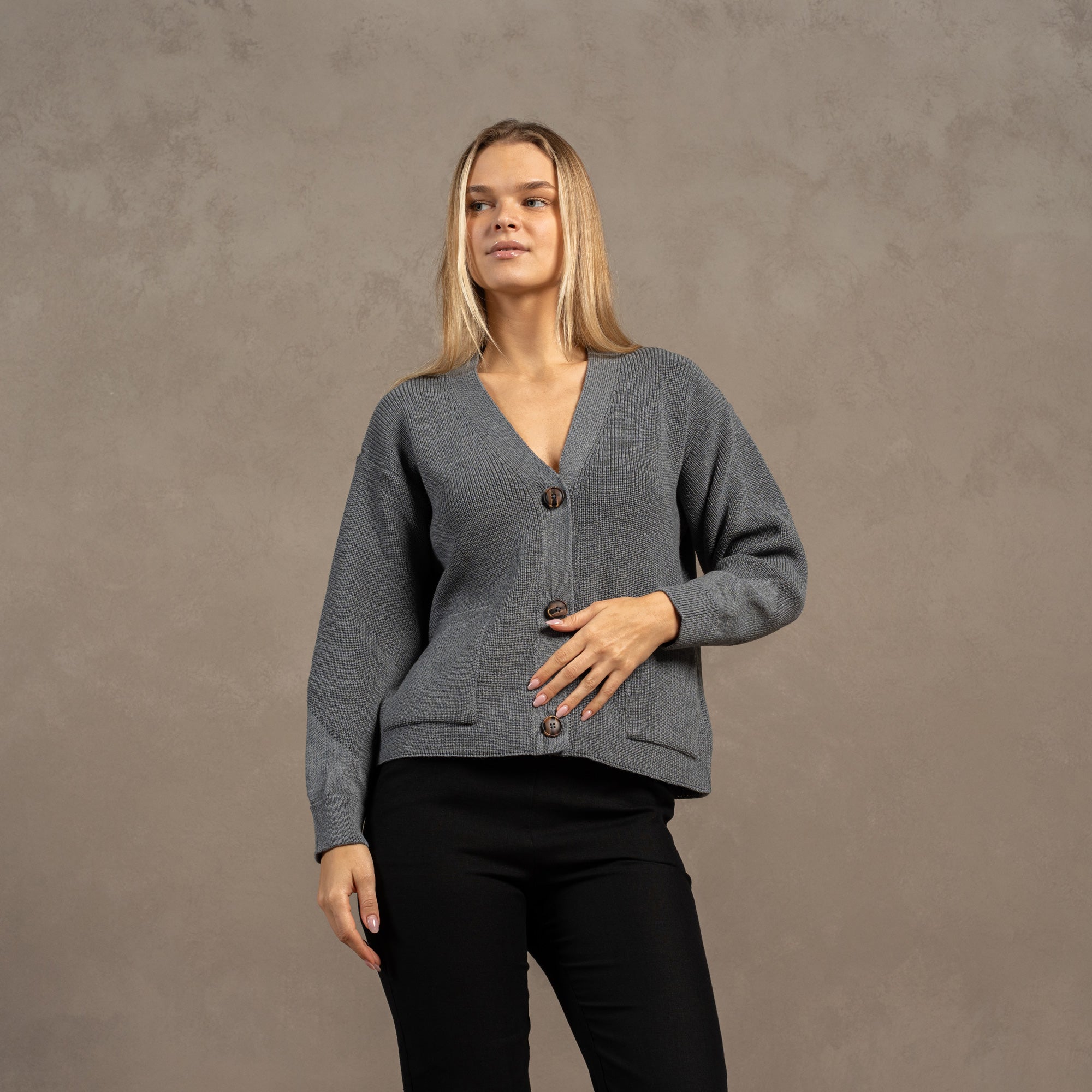 Women's Merino Wool Cardigan ❤️ menique