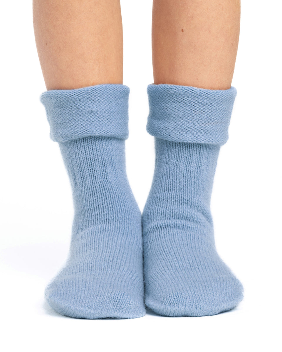Steven Merino Wool Mid Calf Socks For Girls - Soft & Warm Winter Kids Socks
