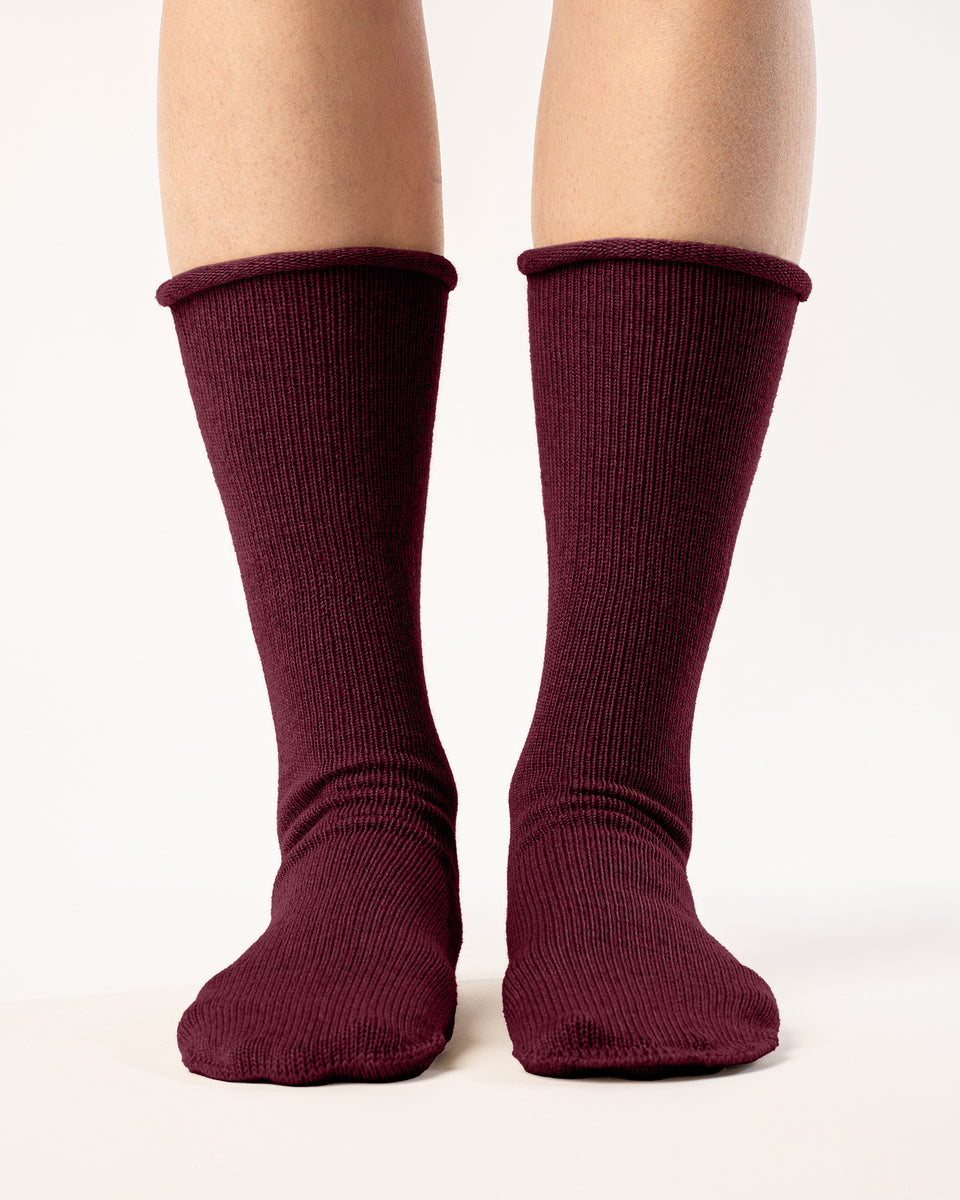 Women's Knit Socks Merino Dark Gray