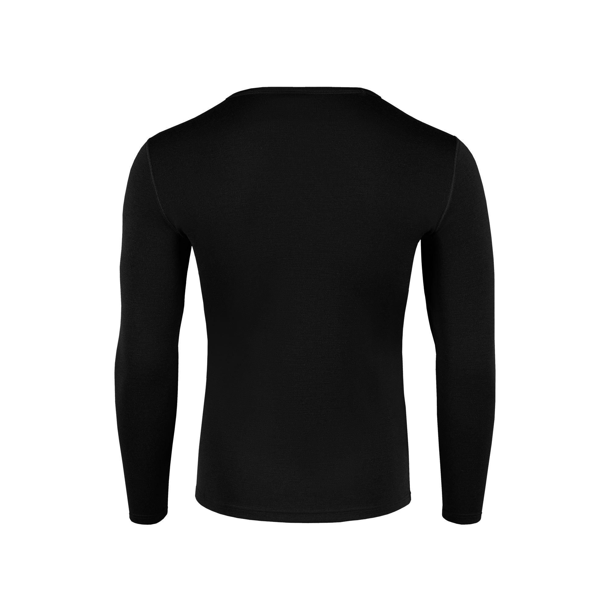 Men's Merino 250 Long Sleeve Crew Black | menique