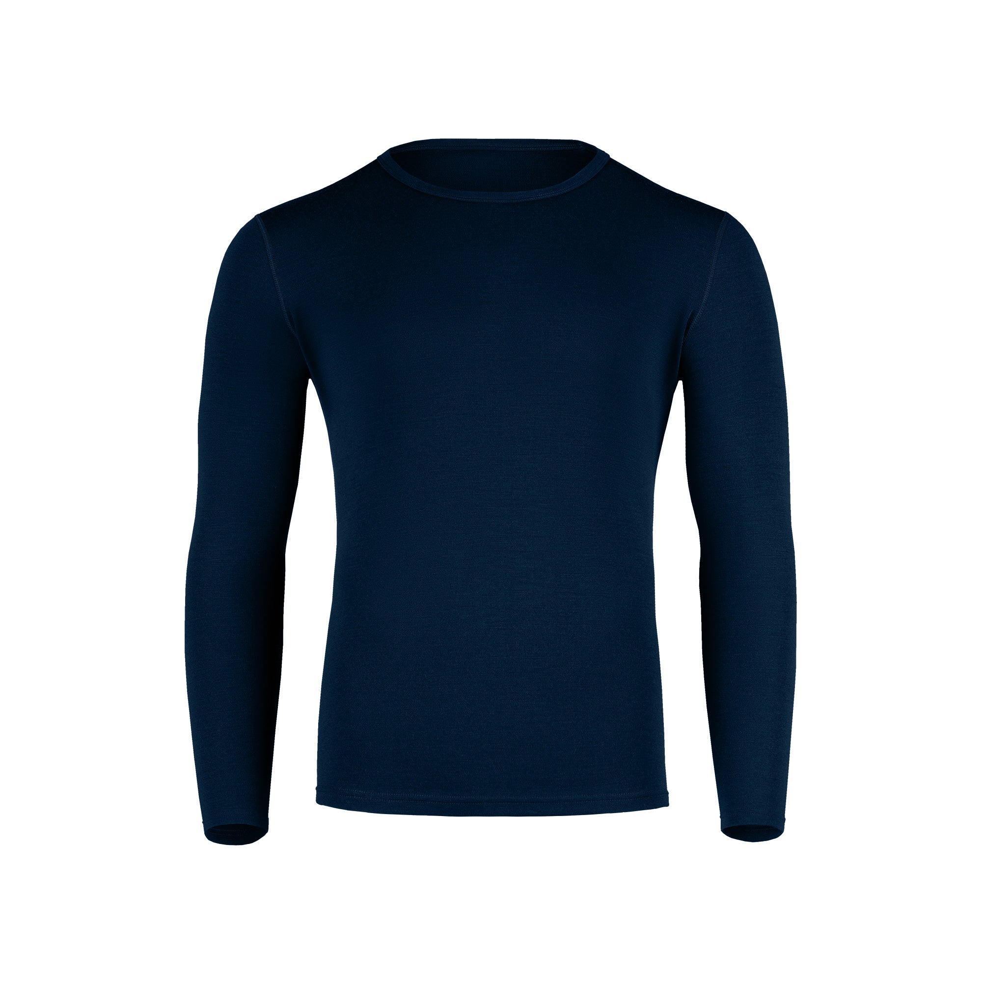 Men's Merino 250 Long Sleeve Crew Dark Blue | menique