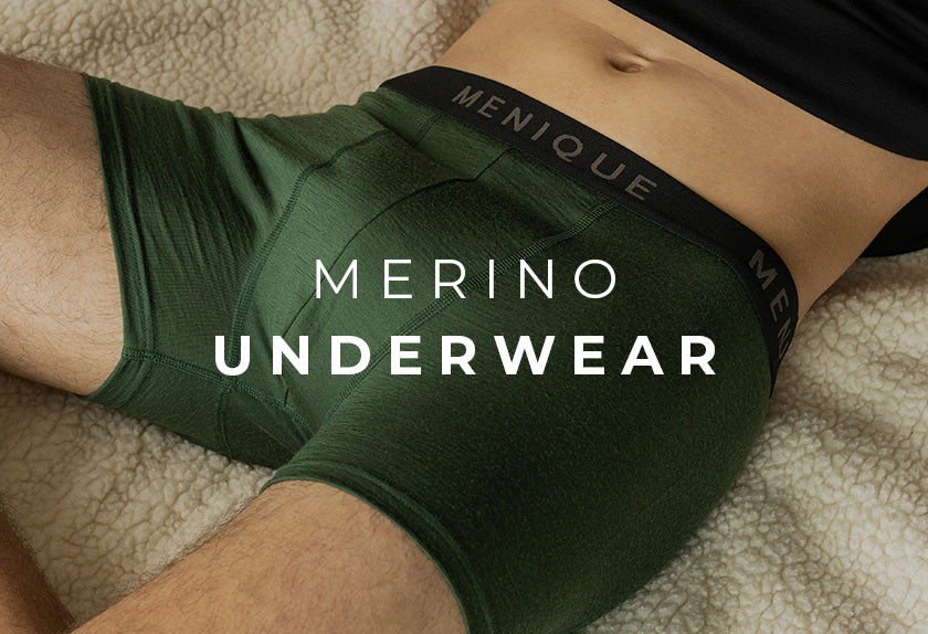 Men's Merino Wool Undewear ❤️ menique