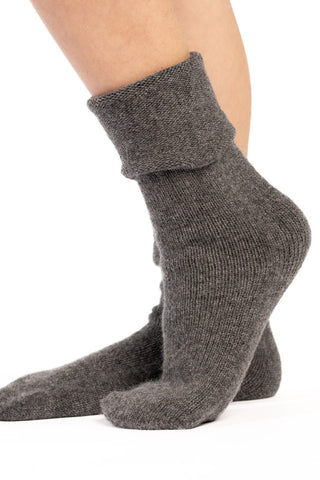 Kids' Socks Merino & Cashmere - 1-2 Years / Dark Gray