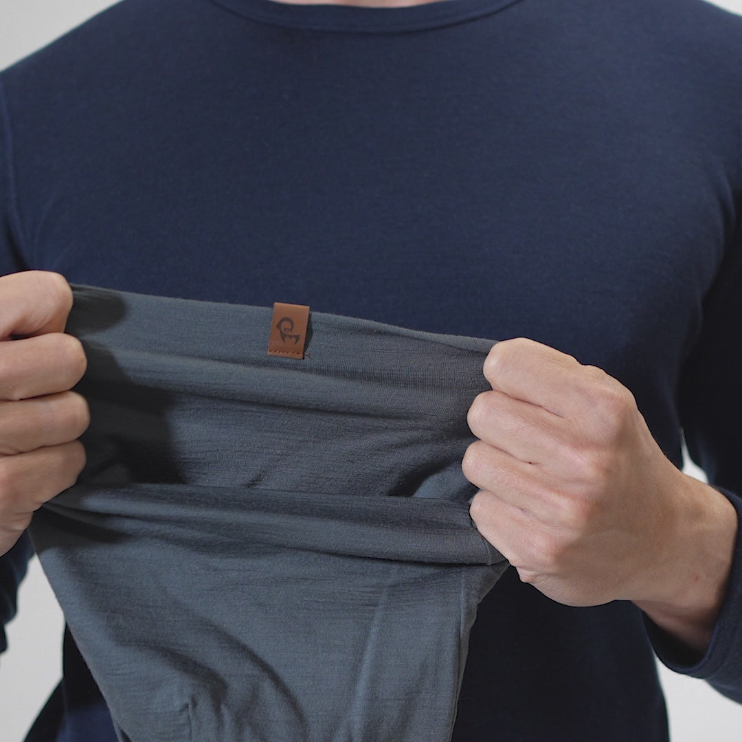 Men's Merino Beanie Perfect Grey