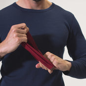 Men's Merino Headband Royal Cherry