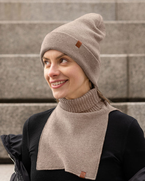 Women's Knit Dickie Neck Warmer Merino