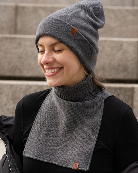 Women's Knit Dickie Neck Warmer Merino