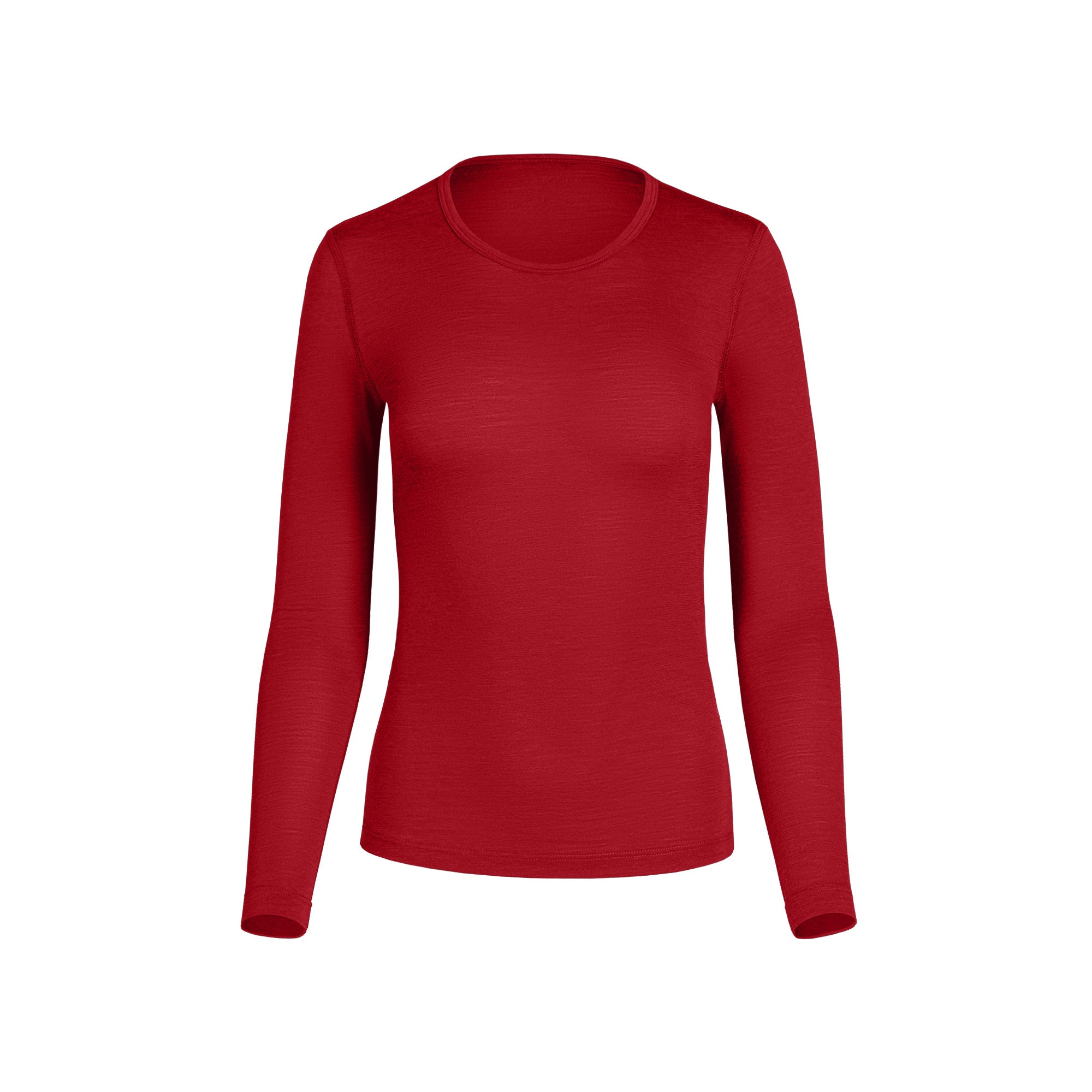 Women's 160 Thermal Long Sleeve Crew Royal Cherry