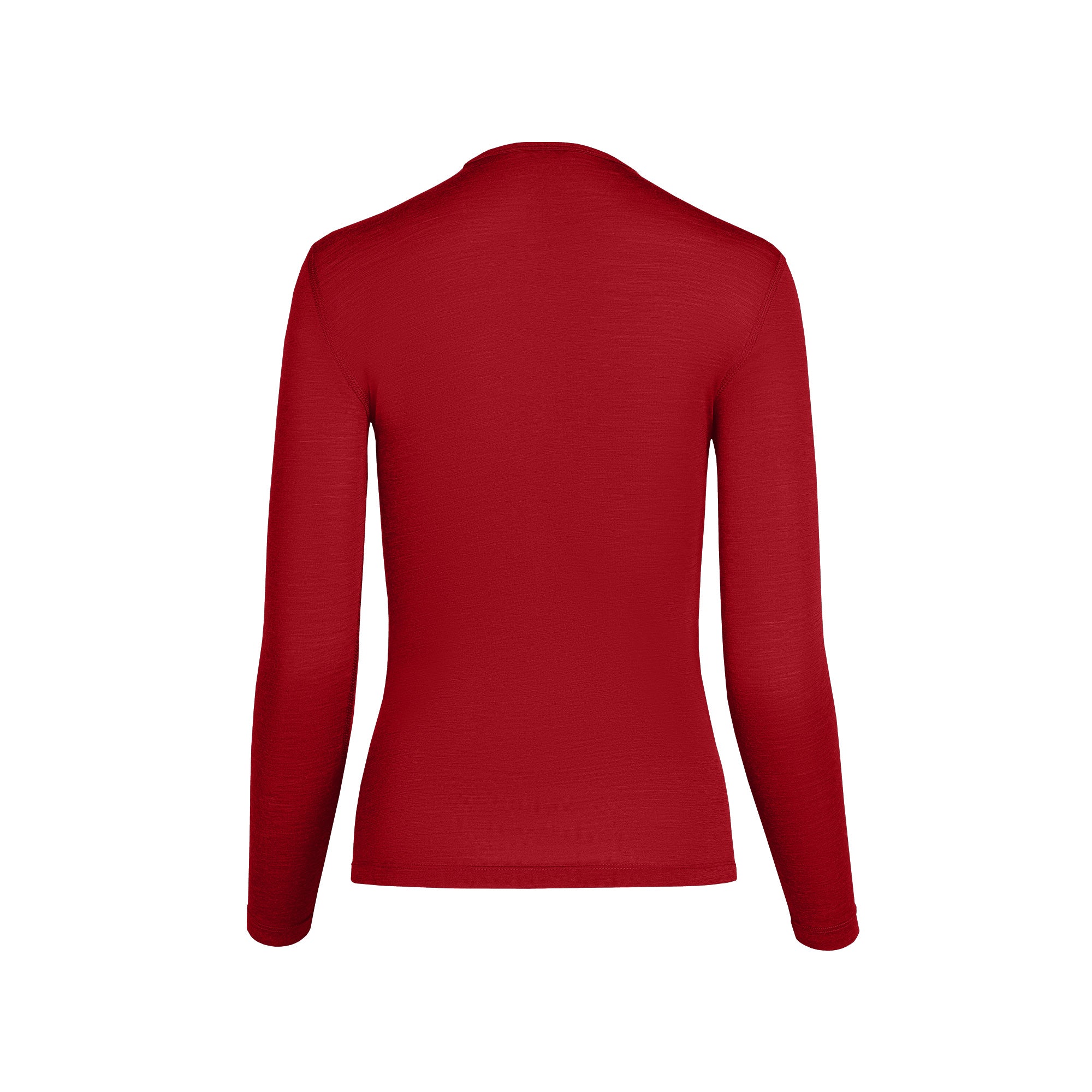 Women's Merino 160 Long Sleeve Royal Cherry | menique - MENIQUE