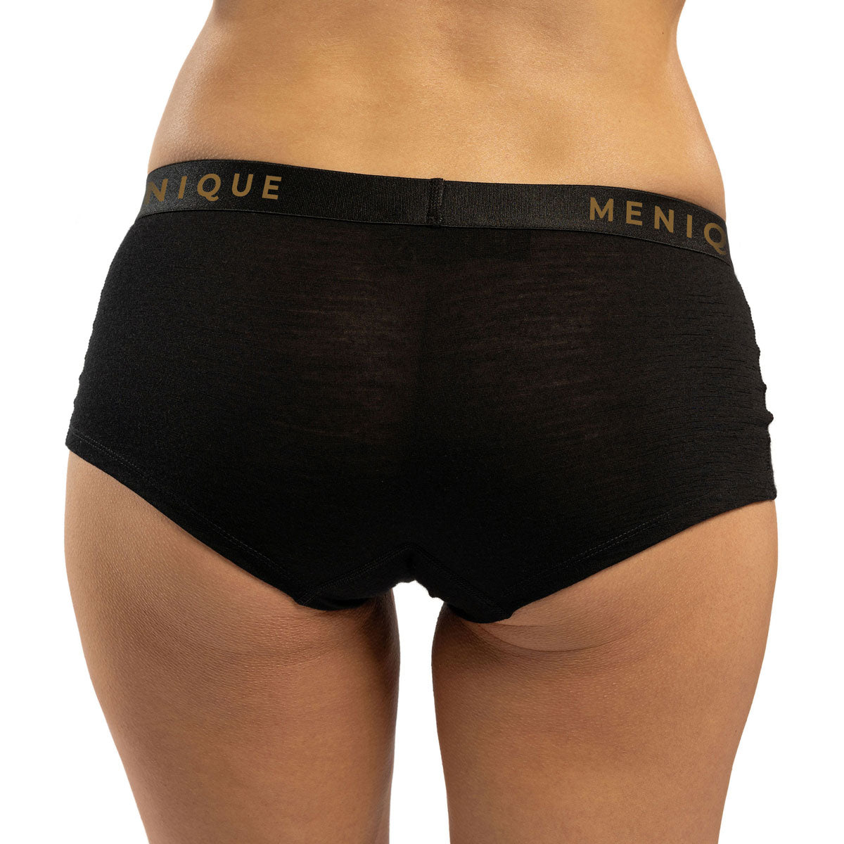 Boxer Shorts Briefs 100% Merino Wool Womens Underwear Panties Womens  Boyshorts Organic Clothing 160gsm Black -  Canada