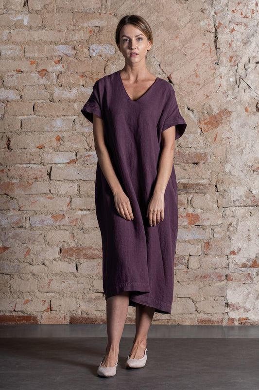 Organic 100% Linen Dresses for Women ️ menique