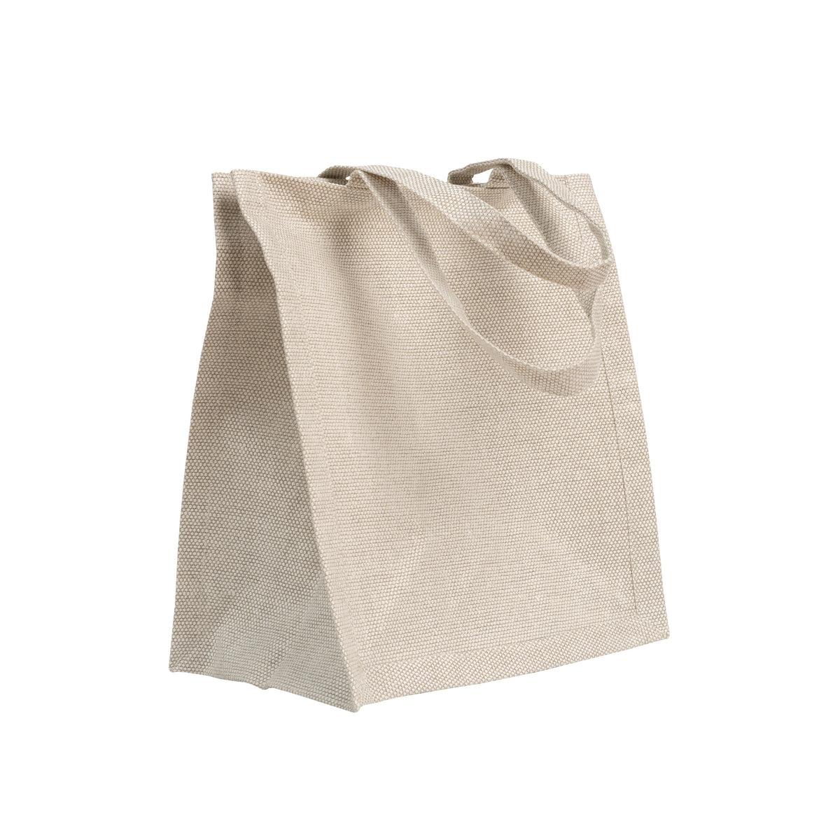 Sac cabas en lin rigide 100 r utilisable menique