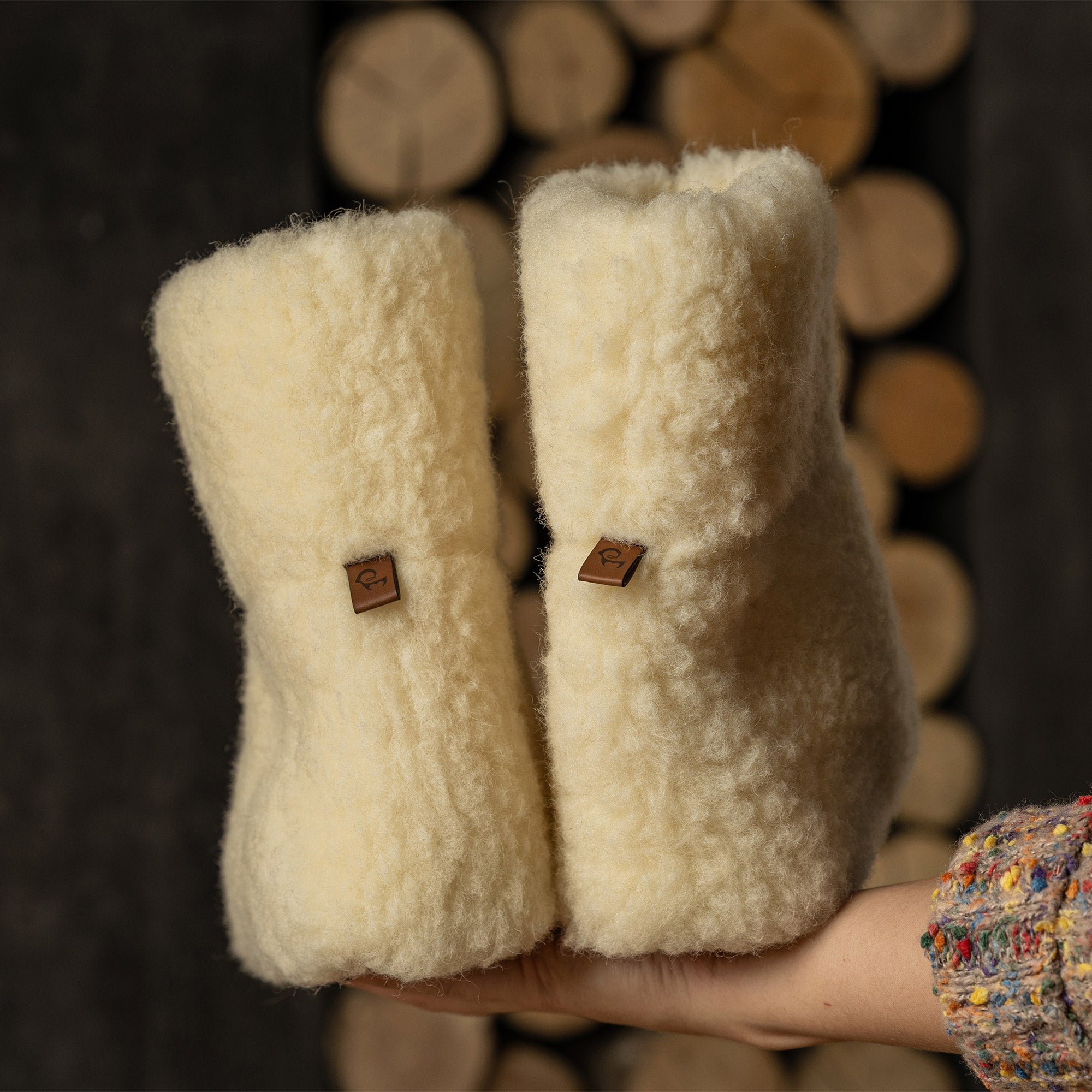 Women's fleece clearance bootie slippers