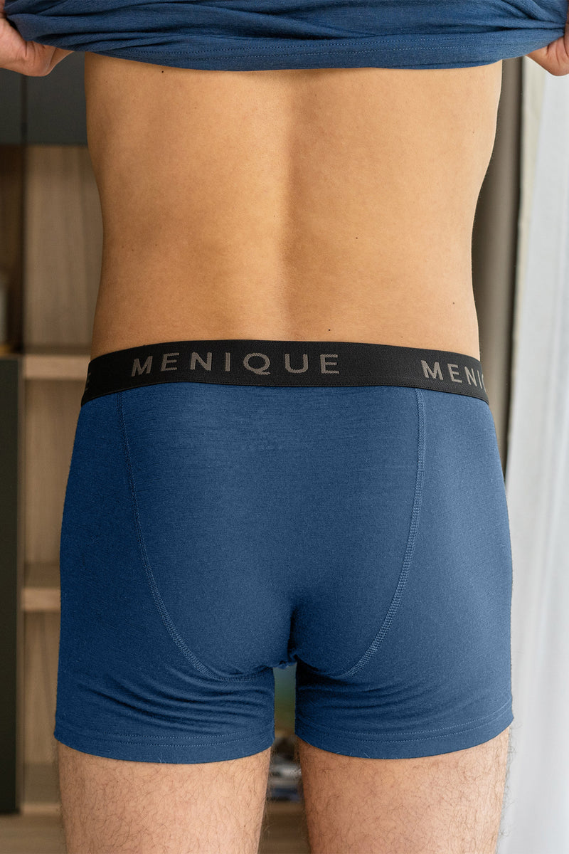 Merino Wool Men's Boxer Shorts 2-Pack ❤️ menique