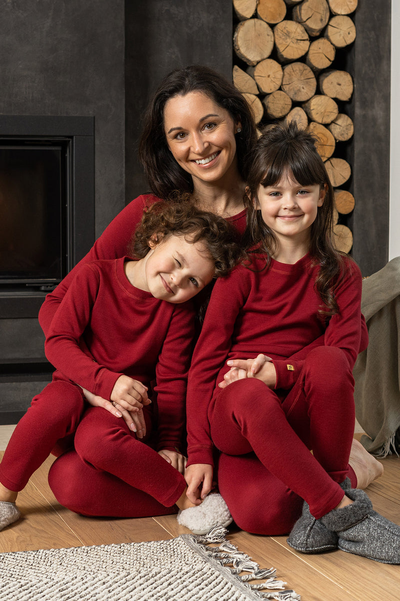 Engel - Kids Sleeveless Thermal Shirt: Base Layer or Pajama Top, Organic  Merino Wool Silk