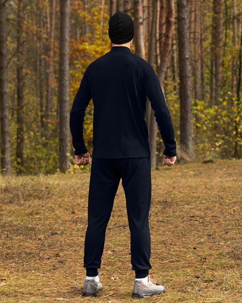 Men&#39;s 250 Zip Neck Dark Blue