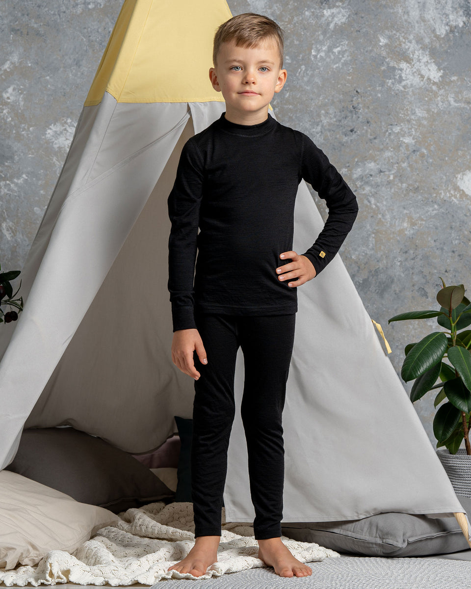 Fleece-legging voor meisjes - blauw, Meisje Fleece-legging voor meisjes - blauw, Meisje