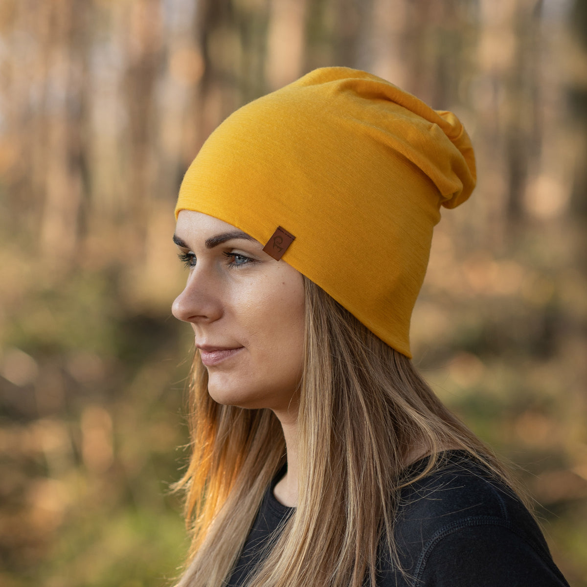 Women's Beanie Hat Power Mango / Yellow ♥️ menique