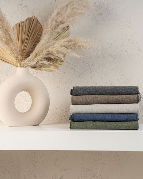 Cashmere &amp; Merino Wool Blanket Tallinn