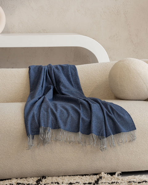 Cashmere &amp; Merino Wool Blanket Tallinn