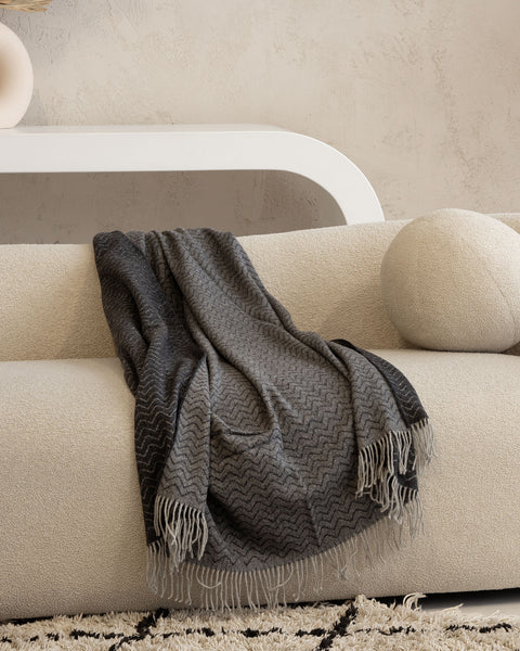 Cashmere &amp; Merino Wool Blanket Verona