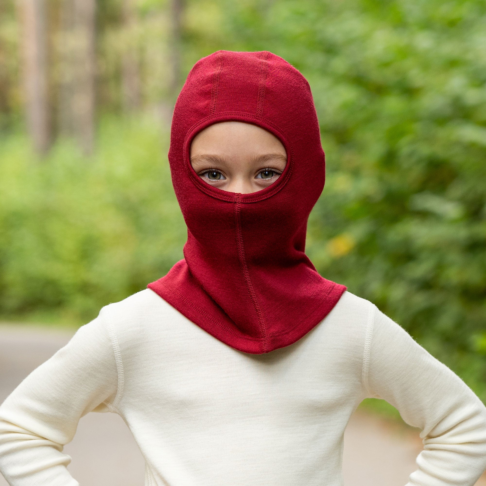 Couvre-visage intégral unisexe en laine mérinos, cagoule  multifonctionnelle, masque de sports de plein air, taille unique -   France