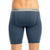 The menique Men's Merino 160 Boxer Briefs in the color Denim, white background.