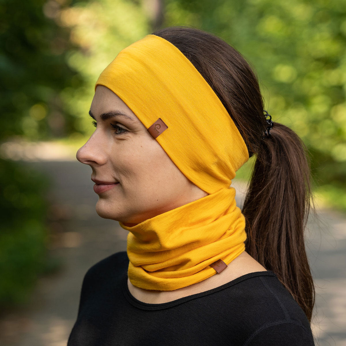 Women's Headband and Gaiter Set Power Mango