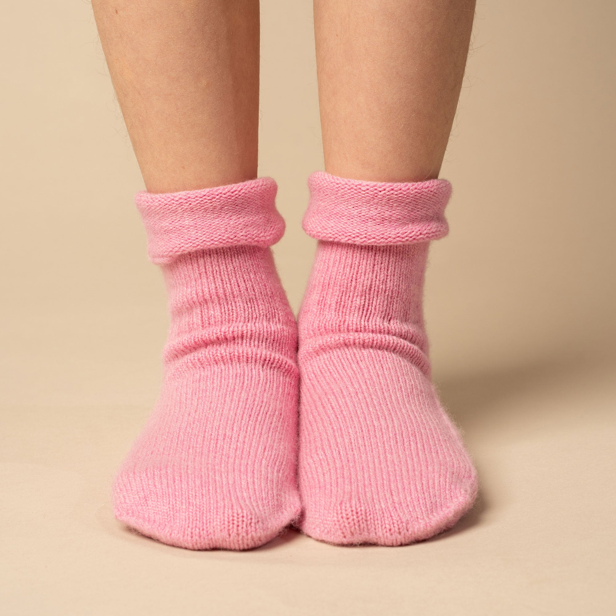 Lot de 3 paires de chaussettes bébé en coton bio rose et