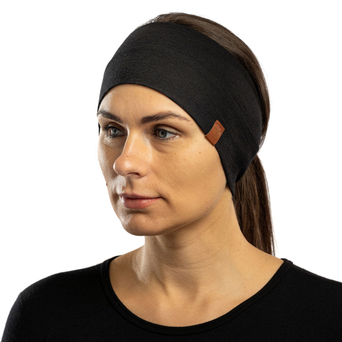 Merino Wool Headbands for Women Men Soft Hair Band Workout
