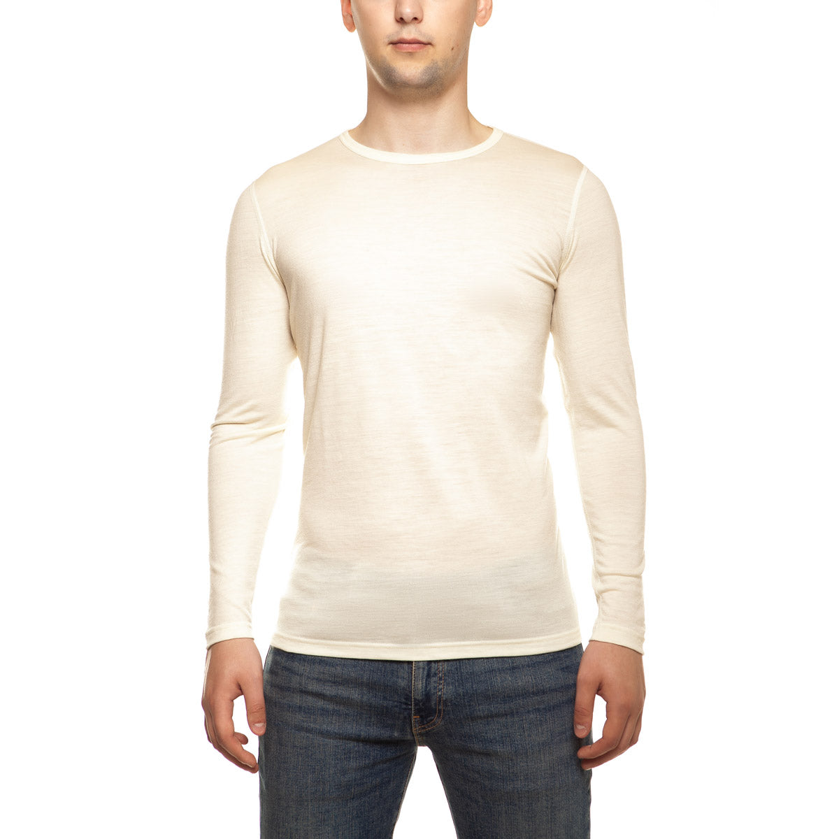 Men's 160 Thermal Long Sleeve Crew Natural