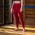 Women's Long sleeve and Leggings Set 250 Merino Royal Cherry